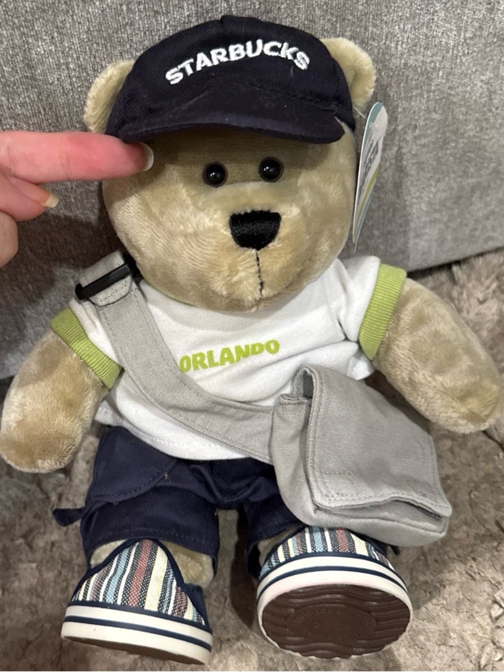 Starbucks Bearista Plush Local Collection Orlando Florida 2001 Souvenir NWT